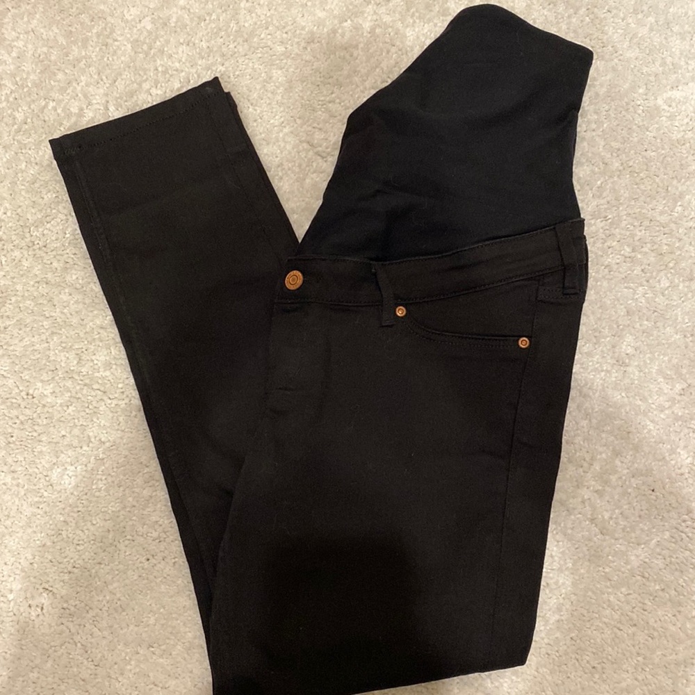 & Denim Black Maternity Jean